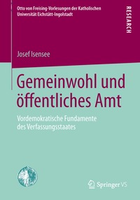 Gemeinwohl und �ffentliches Amt