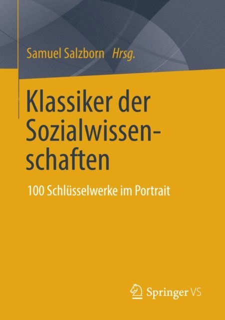 Samuel Salzborn - Klassiker der Sozialwissenschaften, E-bok