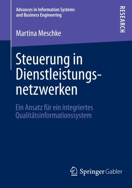 Martina Meschke - Steuerung in Dienstleistungsnetzwerken, E-bok