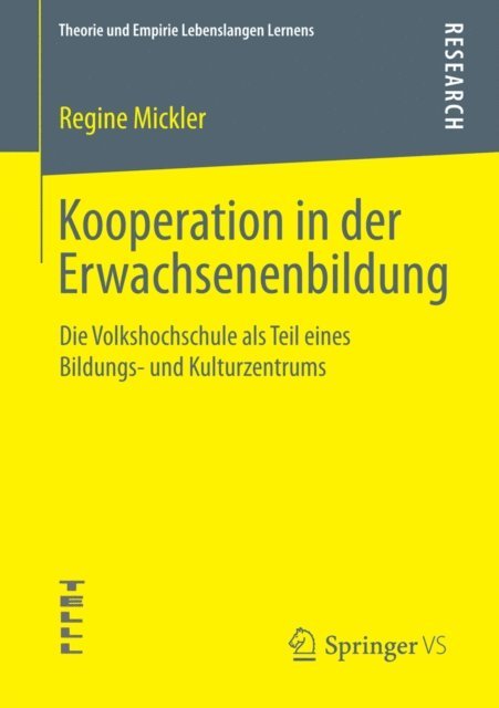 Regine Mickler - Kooperation in der Erwachsenenbildung, E-bok