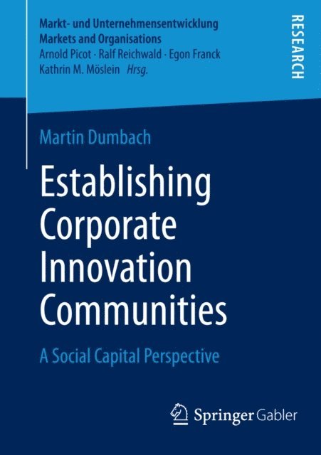 Martin Dumbach - Establishing Corporate Innovation Communities, E-bok