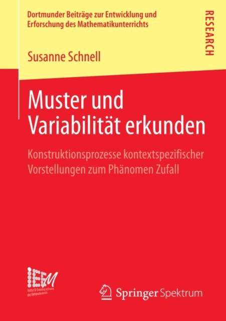 Susanne Schnell - Muster und Variabilität erkunden, E-bok