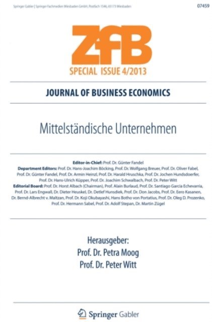 Peter Witt, Petra Moog - Mittelständische Unternehmen, E-bok
