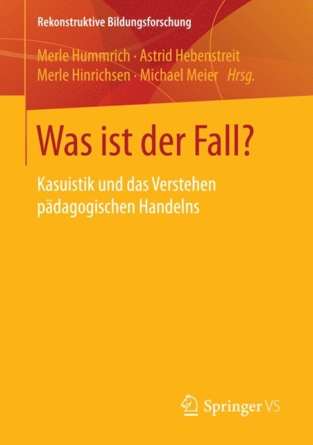 Michael Meier, Merle Hinrichsen, Astrid Hebenstreit, Merle Hummrich - Was ist der Fall?, E-bok
