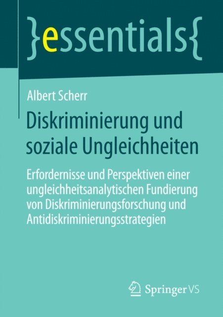 Albert Scherr - Diskriminierung und soziale Ungleichheiten, E-bok