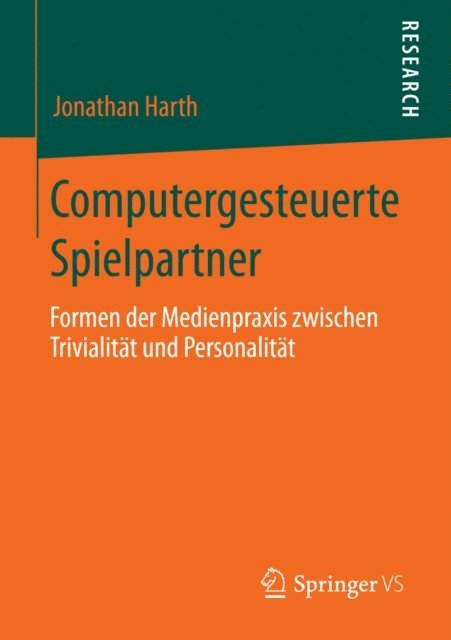 Jonathan Harth - Computergesteuerte Spielpartner, E-bok
