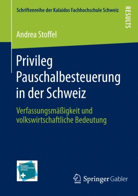 Andrea Stoffel - Privileg Pauschalbesteuerung in der Schweiz, E-bok