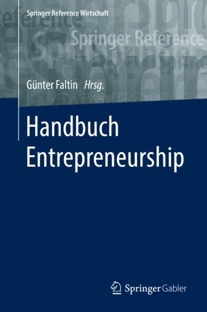 Gunter Faltin - Handbuch Entrepreneurship, E-bok