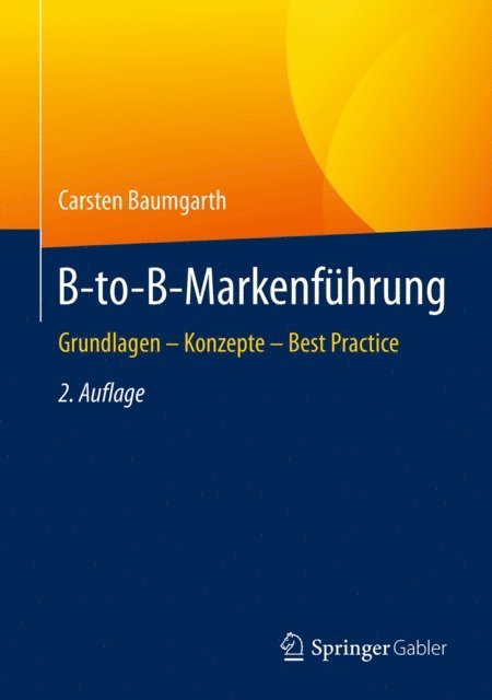 Carsten Baumgarth - B-to-B-Markenführung, E-bok