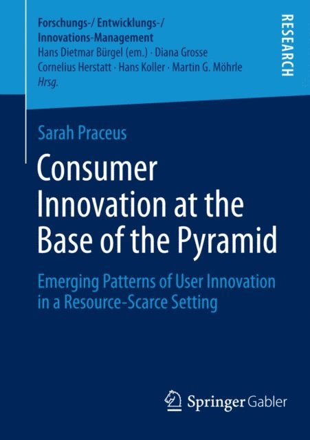 Sarah Praceus - Consumer Innovation at the Base of the Pyramid, E-bok