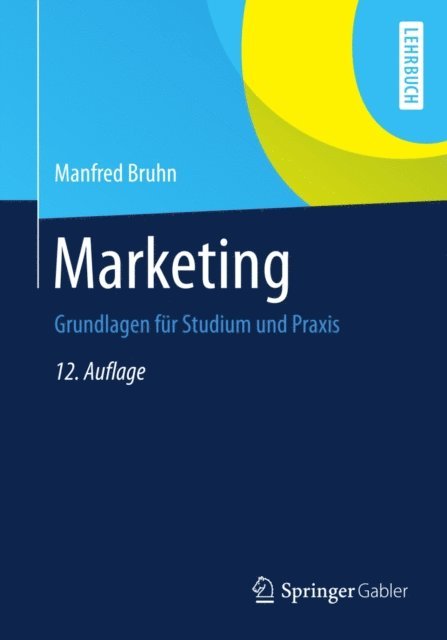 Manfred Bruhn - Marketing, E-bok