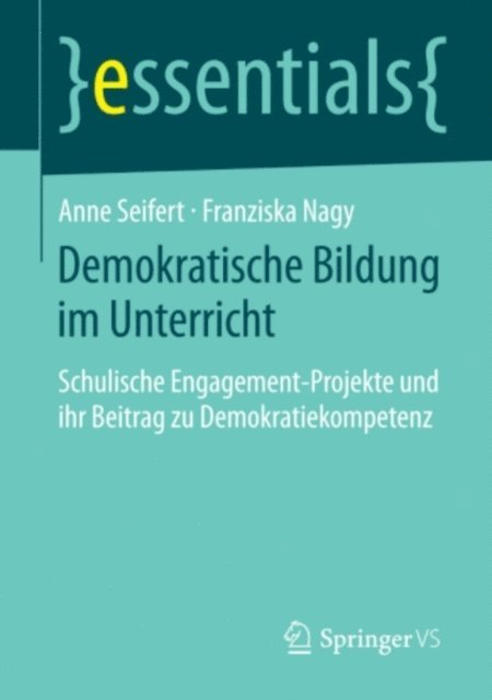 Franziska Nagy, Anne Seifert - Demokratische Bildung im Unterricht, E-bok