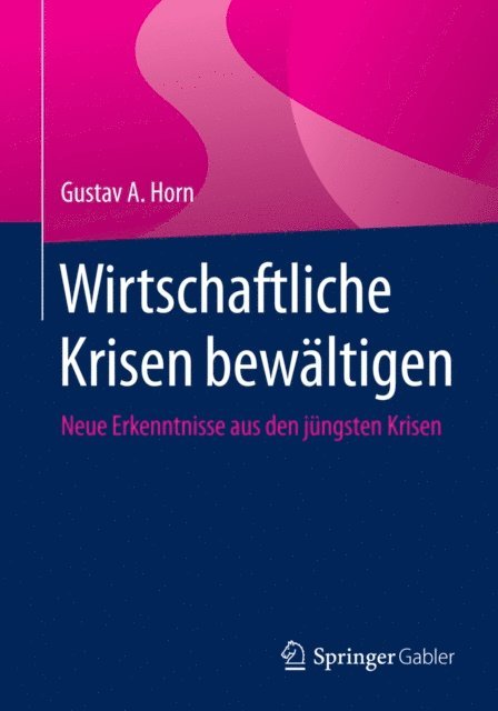 Gustav A. Horn - Wirtschaftliche Krisen bewältigen, E-bok