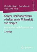 Geistes- und Sozialwissenschaften an der Universitÿt von morgen