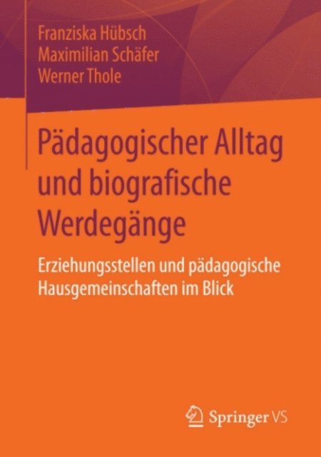 Werner Thole, Maximilian Schafer, Franziska Hubsch - Pädagogischer Alltag und biografische Werdegänge, E-bok