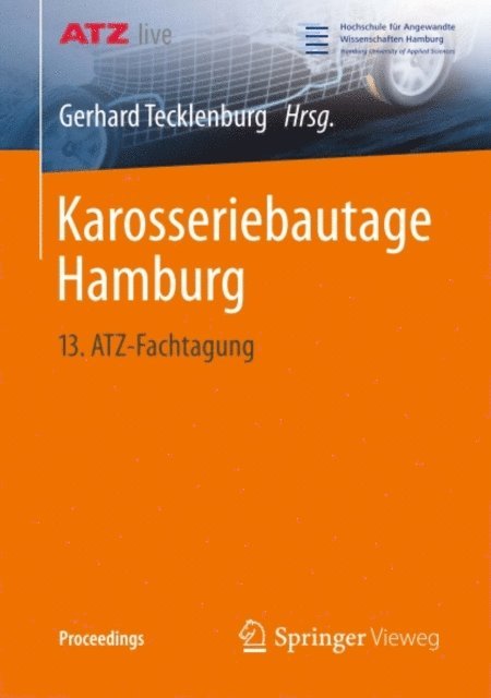 Gerhard Tecklenburg - Karosseriebautage Hamburg, E-bok