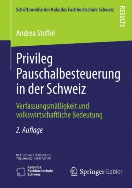 Andrea Stoffel - Privileg Pauschalbesteuerung in der Schweiz, E-bok