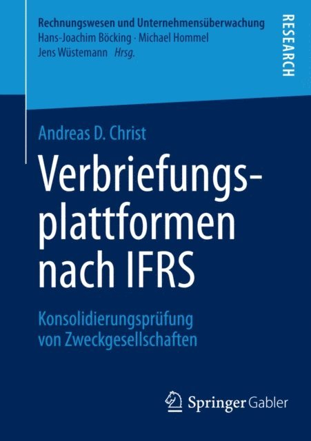 Andreas D. Christ - Verbriefungsplattformen nach IFRS, E-bok