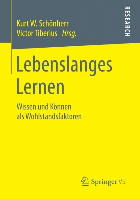 Victor Tiberius, Kurt W. Schonherr - Lebenslanges Lernen, E-bok