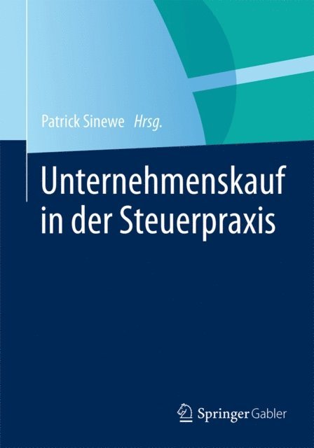 Patrick Sinewe - Unternehmenskauf in der Steuerpraxis, E-bok
