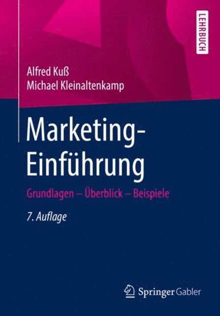 Michael Kleinaltenkamp, Alfred Ku - Marketing-Einführung, E-bok