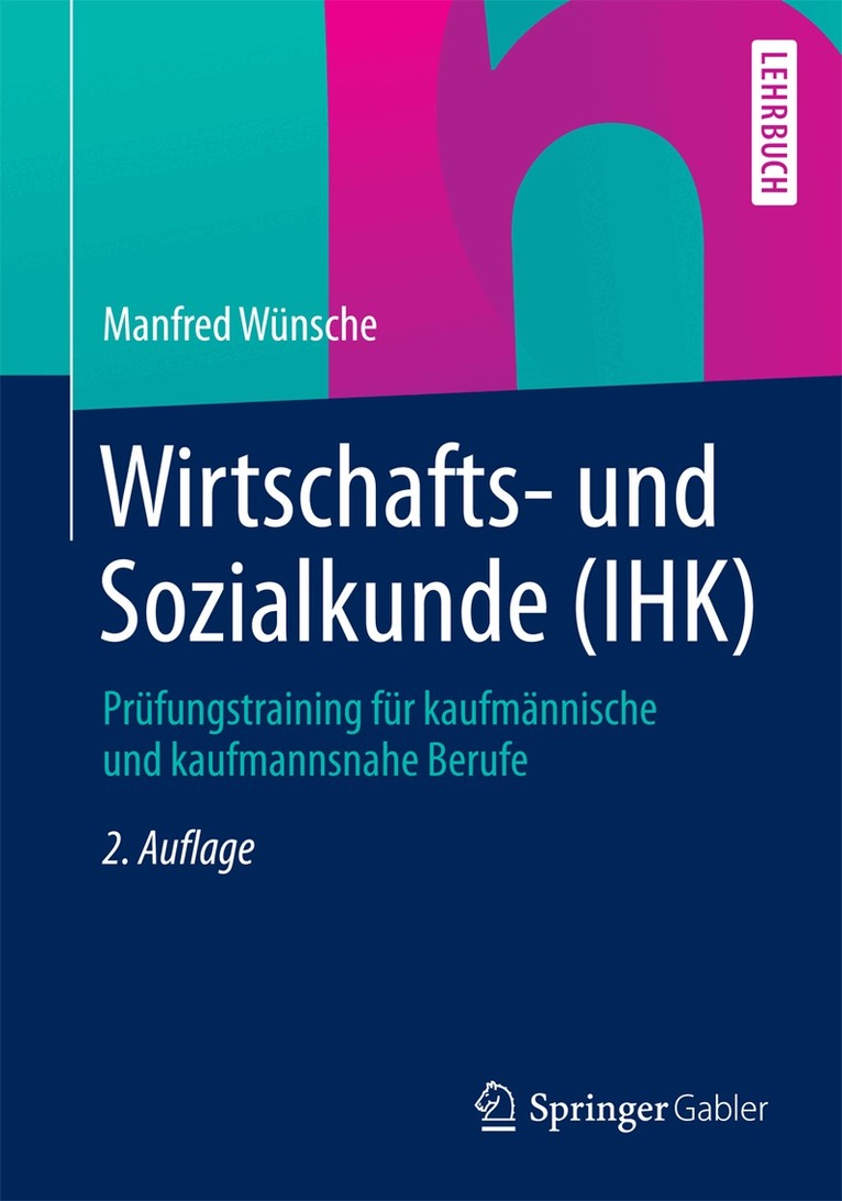 Manfred Wünsche - Wirtschafts- und Sozialkunde (IHK), Häftad