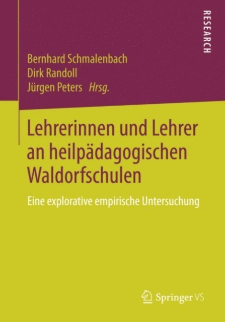 Jurgen Peters, Dirk Randoll, Bernhard Schmalenbach - Lehrerinnen und Lehrer an heilpädagogischen Waldorfschulen, E-bok