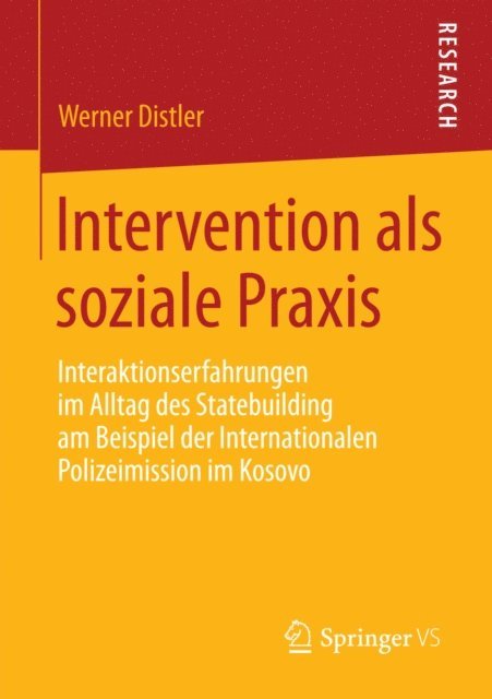 Werner Distler - Intervention als soziale Praxis, E-bok
