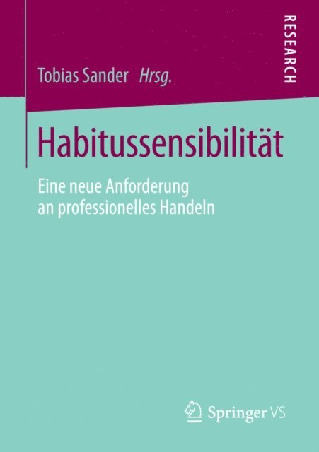 Tobias Sander - Habitussensibilität, E-bok
