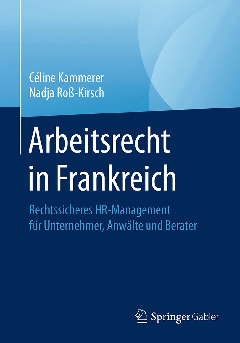 Céline Kammerer, Nadja Roß-Kirsch - Arbeitsrecht in Frankreich, Häftad