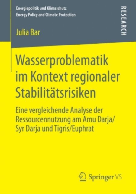 Julia Bar - Wasserproblematik im Kontext regionaler Stabilitätsrisiken, E-bok
