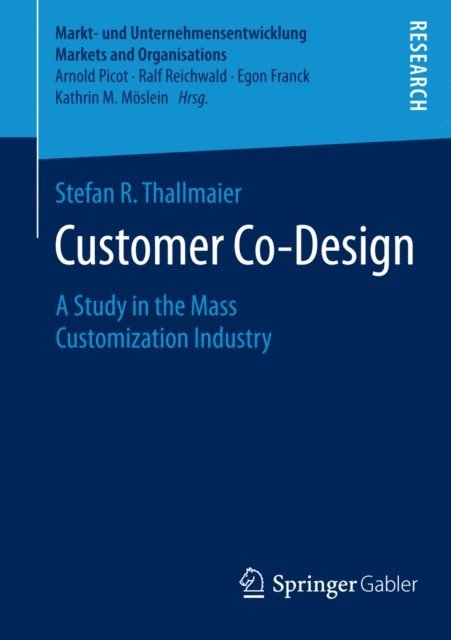 Stefan R. Thallmaier - Customer Co-Design, E-bok