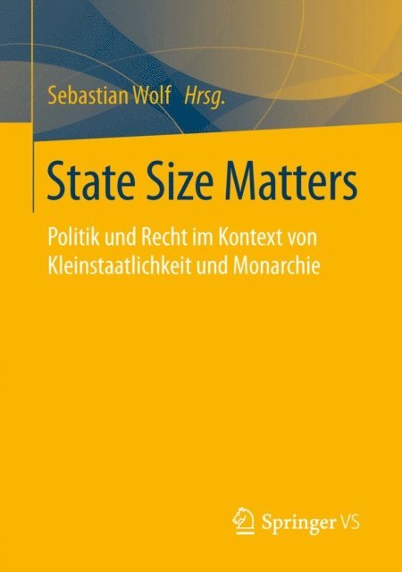 Sebastian Wolf - State Size Matters, E-bok