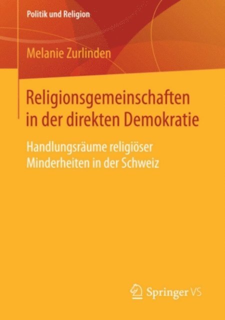 Melanie Zurlinden - Religionsgemeinschaften in der direkten Demokratie, E-bok