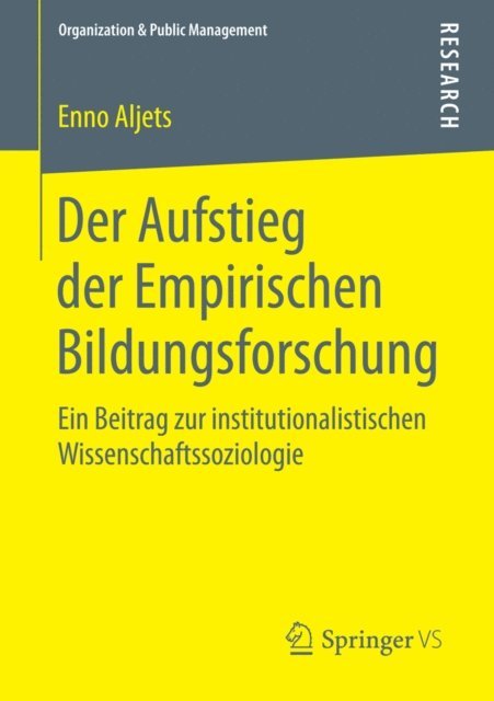 Enno Aljets - Der Aufstieg der Empirischen Bildungsforschung, E-bok