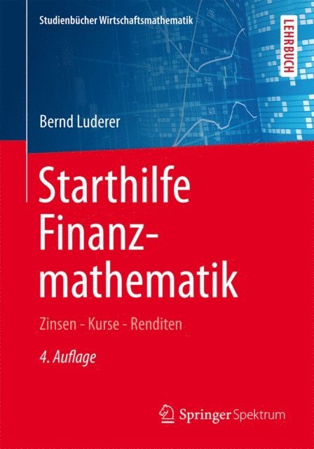Bernd Luderer - Starthilfe Finanzmathematik, E-bok
