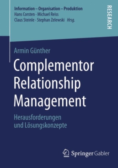 Armin Gunther - Complementor Relationship Management, E-bok