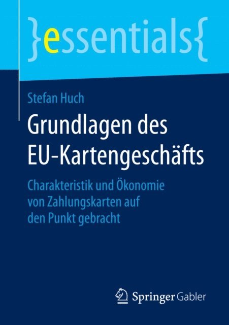Stefan Huch - Grundlagen des EU-Kartengeschäfts, E-bok