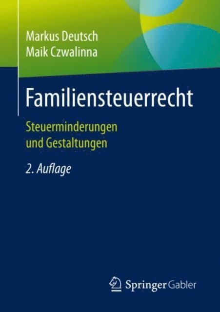 Maik Czwalinna, Markus Deutsch - Familiensteuerrecht, E-bok