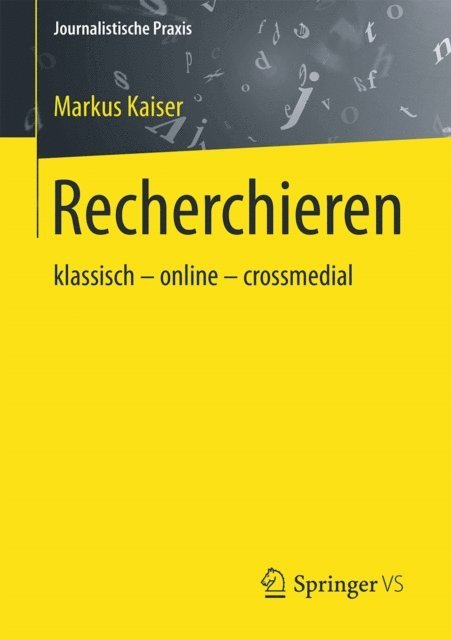 Markus Kaiser - Recherchieren, E-bok