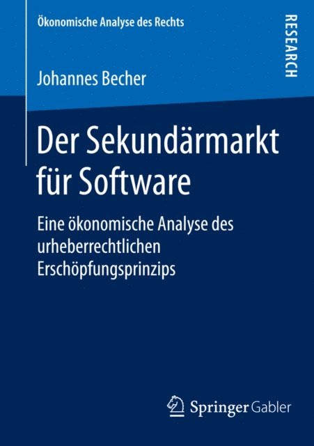 Johannes Becher - Der Sekundärmarkt für Software, E-bok