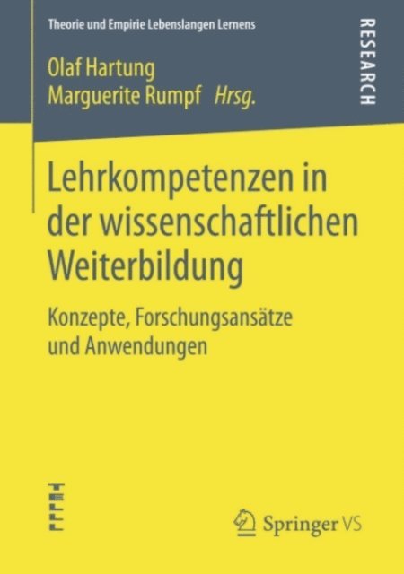 Marguerite Rumpf, Olaf Hartung - Lehrkompetenzen in der wissenschaftlichen Weiterbildung, E-bok