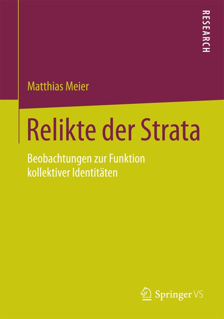 Matthias Meier - Relikte der Strata, Häftad
