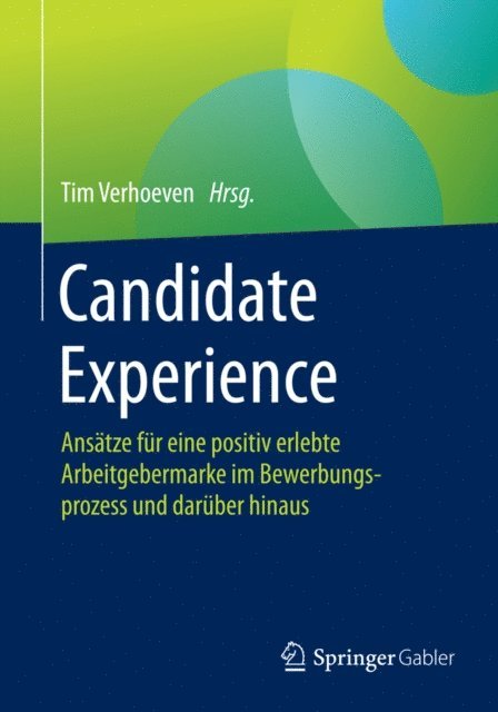 Tim Verhoeven - Candidate Experience, E-bok