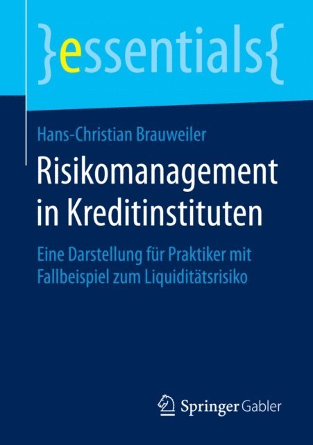 Hans-Christian Brauweiler - Risikomanagement in Kreditinstituten, E-bok