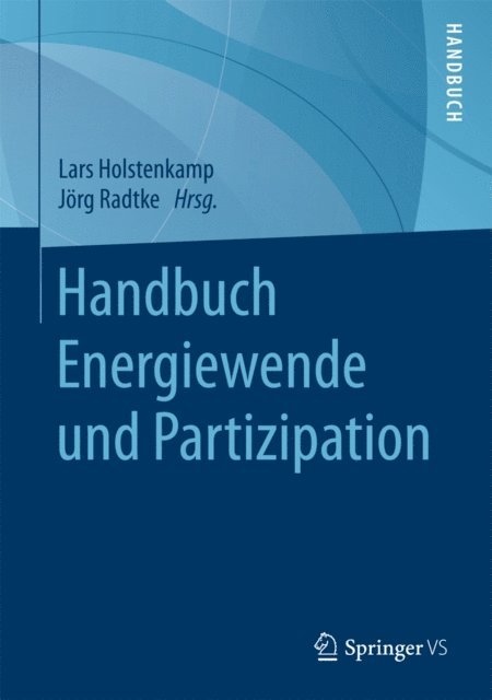 Jorg Radtke, Lars Holstenkamp - Handbuch Energiewende und Partizipation, E-bok