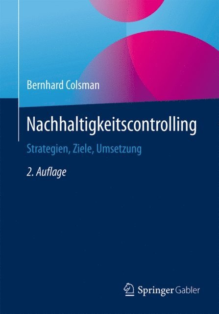 Bernhard Colsman - Nachhaltigkeitscontrolling, E-bok