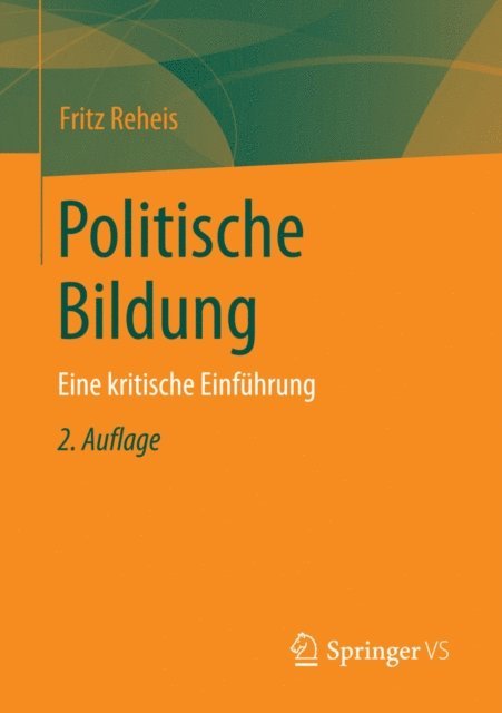 Fritz Reheis - Politische Bildung, E-bok