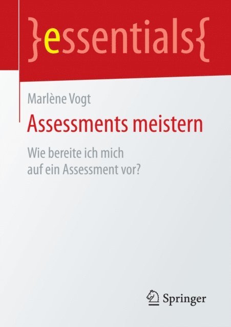 Marlene Vogt - Assessments meistern, E-bok