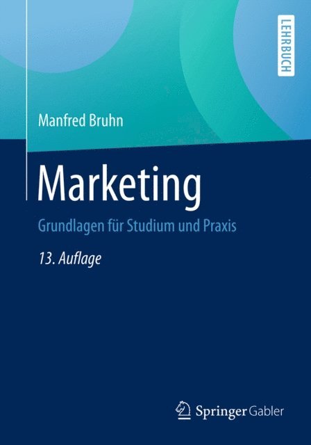 Manfred Bruhn - Marketing, E-bok